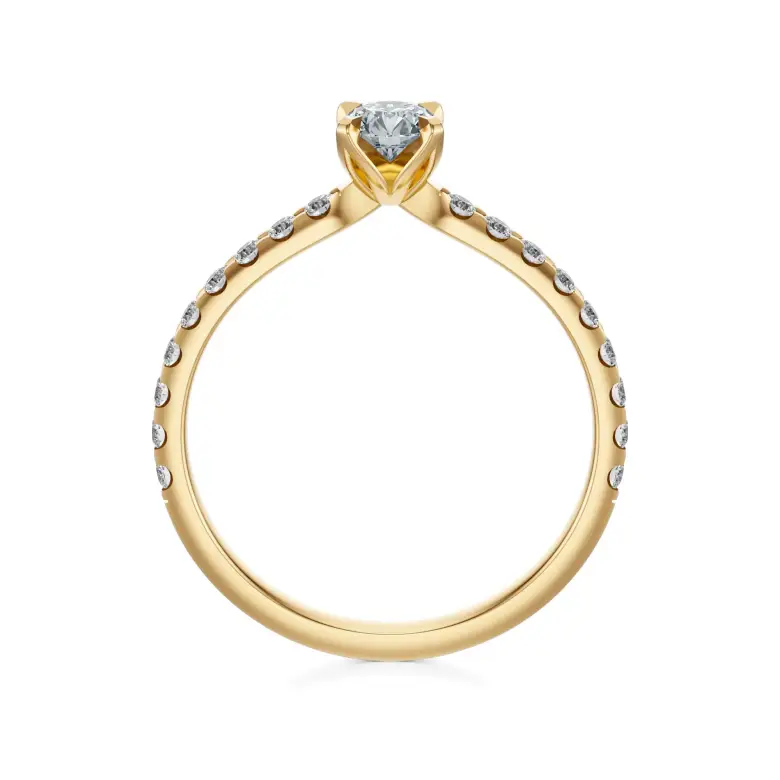 Pierścionek zaręczynowy z diamentami AJPZ_112